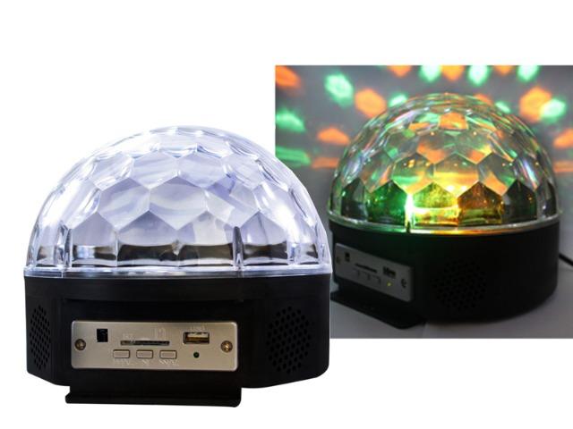 Globo Meia Bola Globo Led (Mp3 Bluetooth)