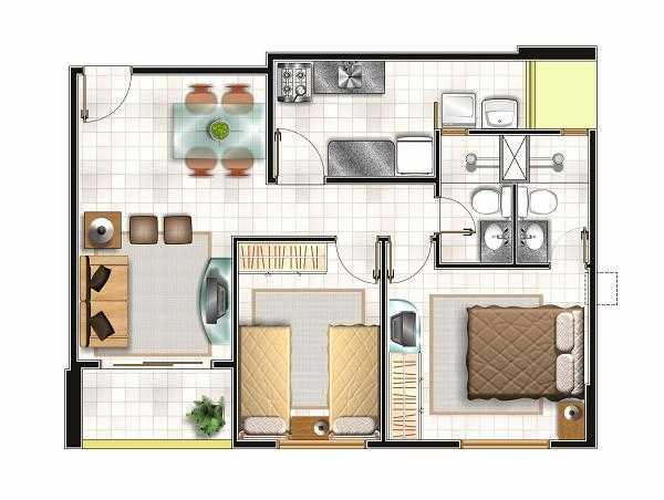 Apartamento de 2 quartos com 57 m2, Sun Towers - R$170.000,00 - Foto 13