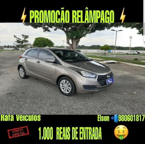 Mega promoção hb20 1.0 turbo 2017 com r$ 1.000 mil de entrada