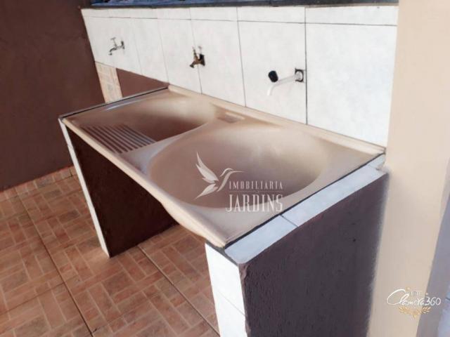 Casa com 3 dormitórios para alugar, 63 m² por r$ 850,00/mês - jardim silvino - cambé/pr - Foto 12