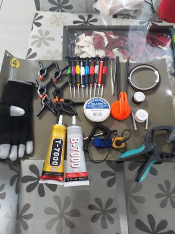 Kit acessórios conserto celular ( ac cartão)
