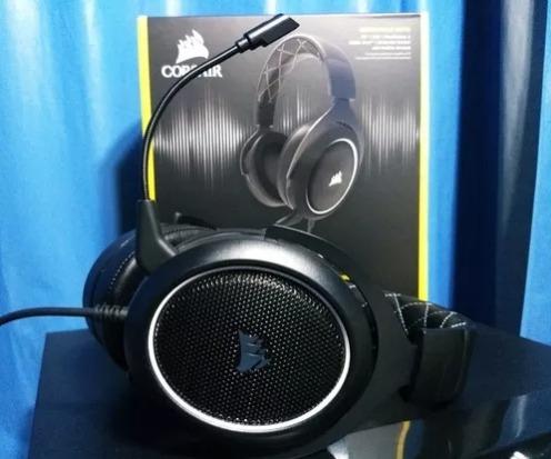 Headset Corsair HS60 7.1 Usb - Preto Com Branco - Foto 3