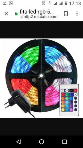 Fita de LED RGB colorida - Foto 3