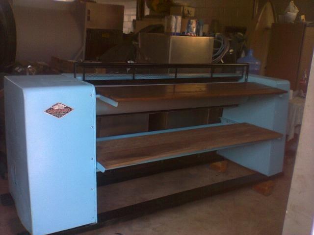Calandra industrial 1,60mt eletrica otimo estado(promoçao) - Foto 3