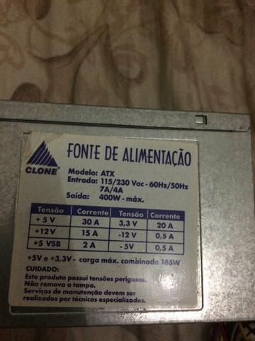Fonte para computador ATX