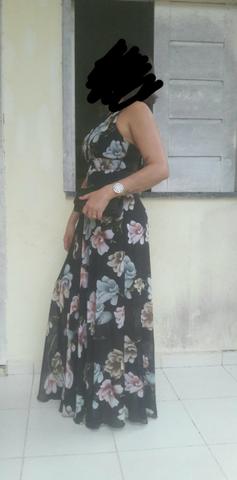 Vendo este vestido de festa veste 38 e 40 - Foto 3