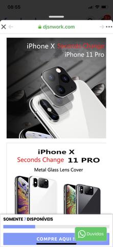 Transforme seu iPhone X no 11 PRO - Foto 5