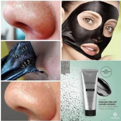 Máscara de Carvão Ativado Elimina cravos instantâneos e remove as sujeiras da pele - Foto 2
