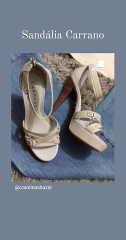 sandalia plataforma carrano