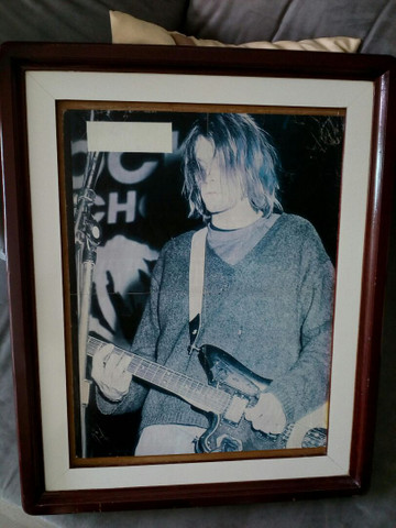 Quadro antigo do Kurt Cobain - Foto 2