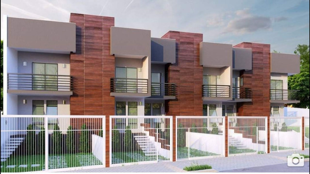 Lindo Sobrado Geminado Novo com 2 suítes Joinville