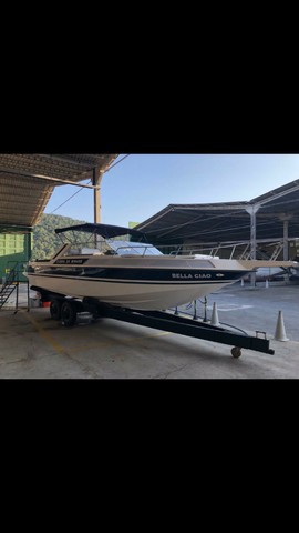 Lancha cobra 28 mirage. Motor mwm 250 rabeta volvo 290 DIESEL. Oportunidades - Foto 10