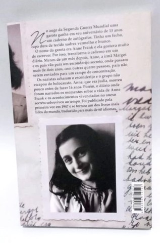 Livro: O Diário de Anne Frank - Best-Seller ilustrado com fotos autênticas - Editora Geek