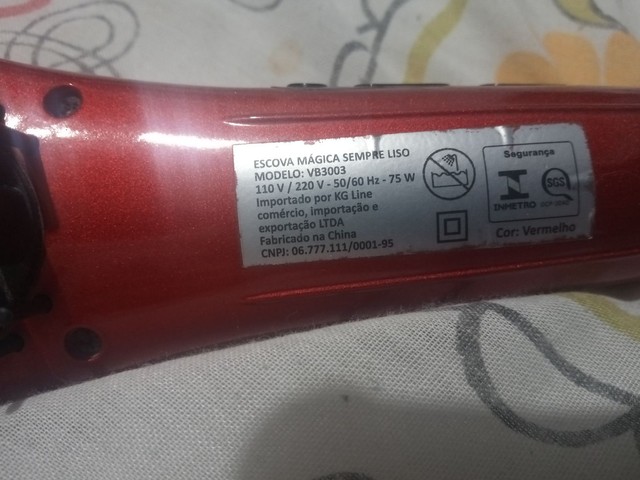 Vision Beauty Escova Mágica Sempre Liso Vb3001 | Funcionando - Foto 5