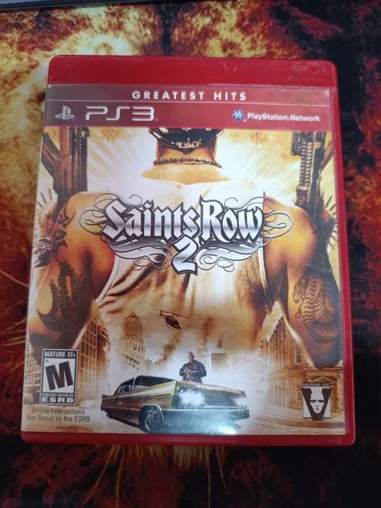 Mídia Física Saints Row 2 Original PlayStation 3 Ps3 -Promoção