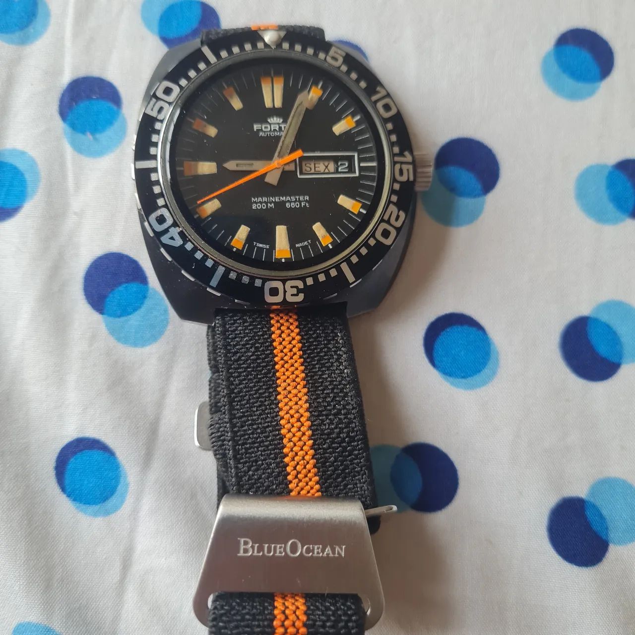 Relógio Fortis Marinemaster 200m original  - Foto 2