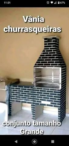 Churrasqueira e bancada pré moldados aqui em Piracicaba   VALORES NA DESCRIÇÃO  - Foto 3
