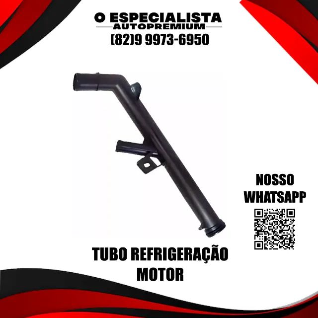 Tubo Refrigeracao Motor Clio Kangoo 1,6 8v