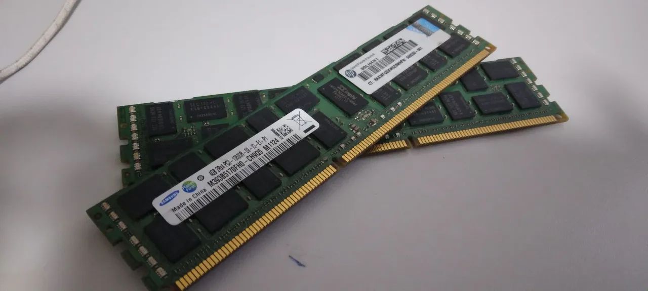 Memória Ram DDR3 ECC 2x4gb - Foto 3
