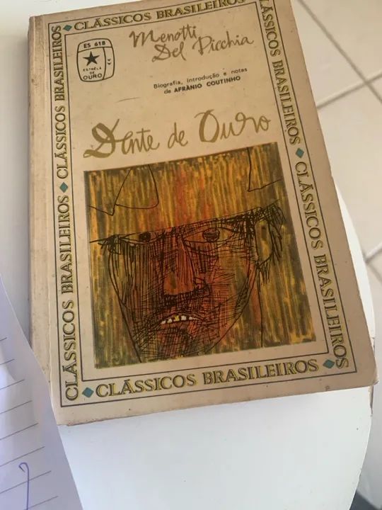 Livro raro de 1967 :  Dante de ouro de menotti del picchia 