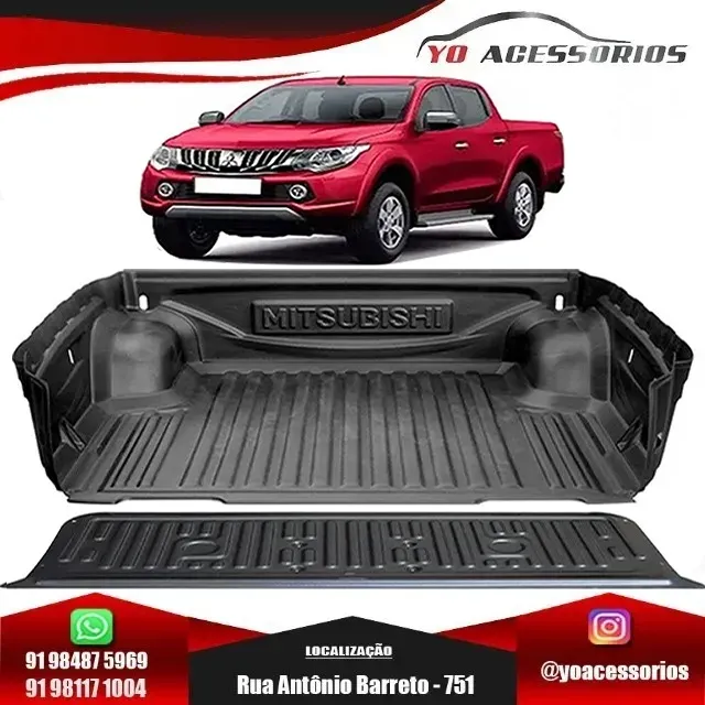 Protetor de Caçamba L200 Triton 2008 - 2016 Cabine Dupla