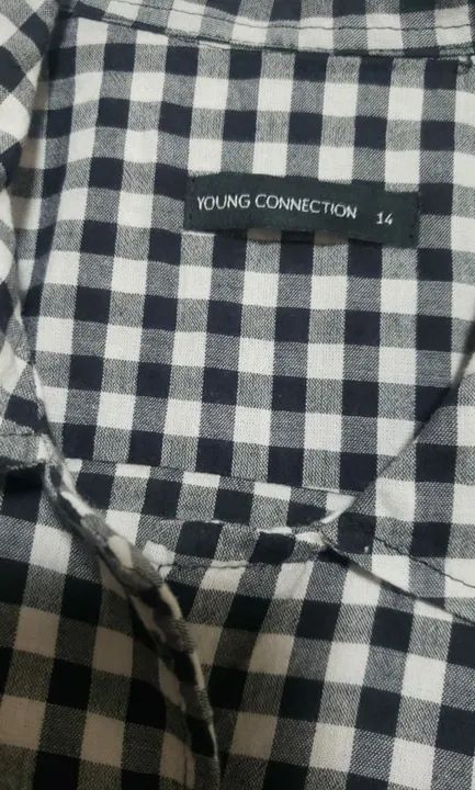 Blusa Tricoline Algodão  tamanho 14     R$15,00 - Foto 2