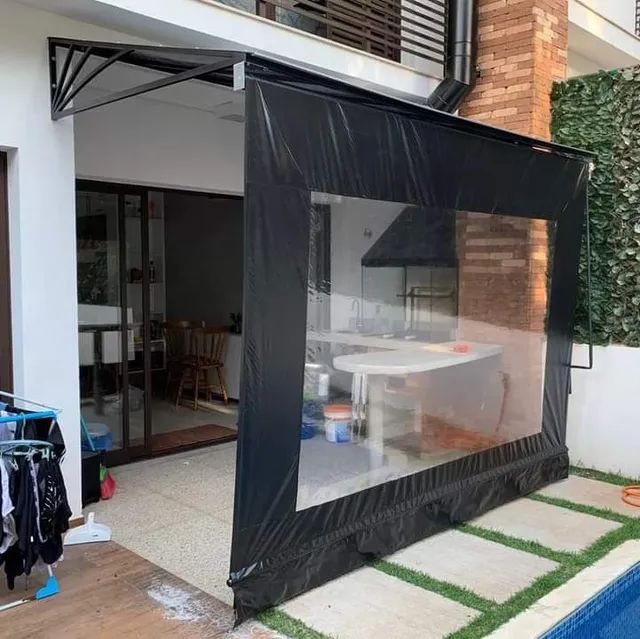 Toldo Cortina com Maq Redutora  - Foto 4