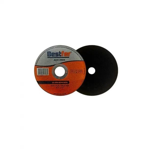 Disco De Corte Para Aco E Ferro 115mm Bfh1309 Bestfer - Foto 2