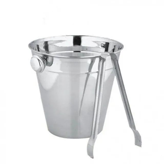 Balde C Pegador Inox 12cm 2pçs Linha Classic 750mml Ud302 - Foto 2