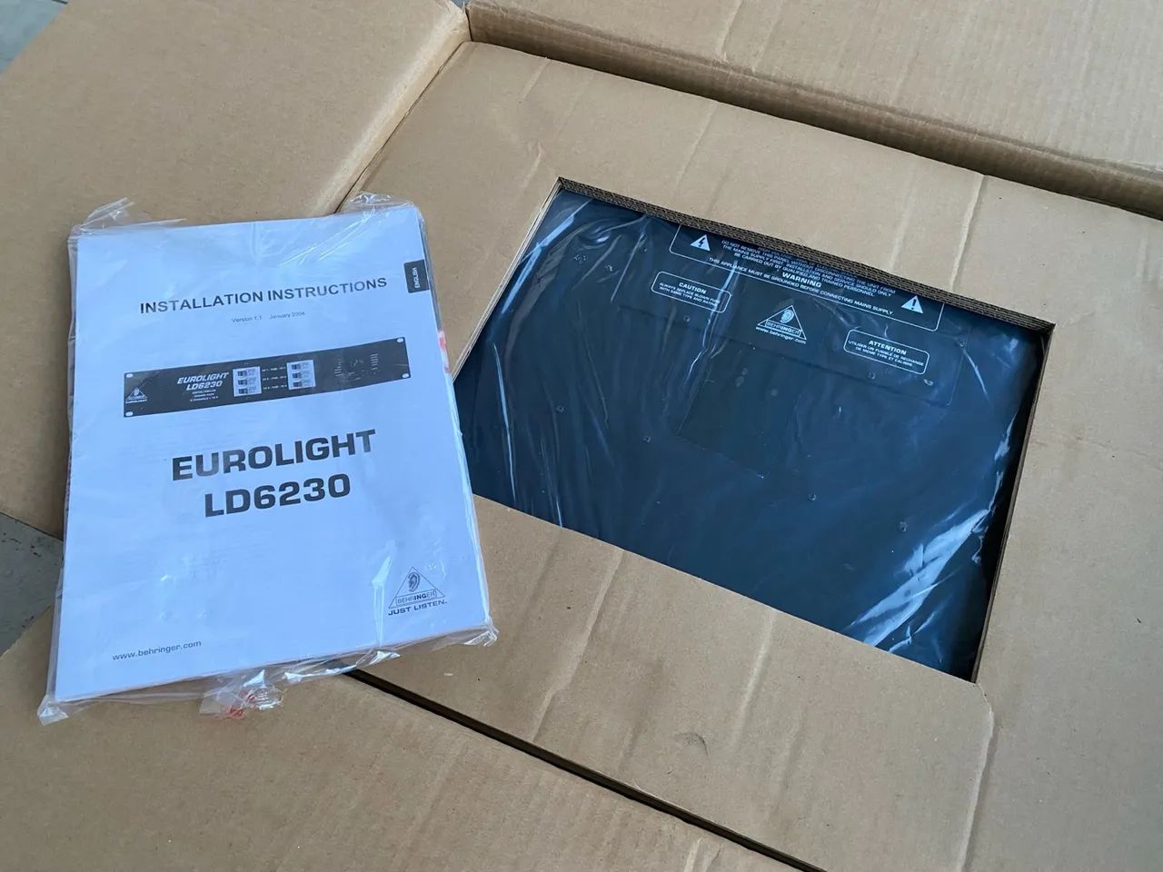 Rack Dimmer Behringer Eurolight Ld6230 - Foto 4