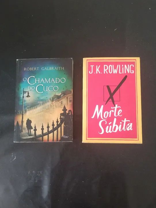 Livros - O Chamado do Cuco e Morte Súbita