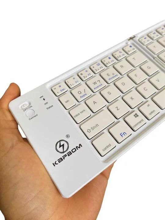 MINI TECLADO DOBRÁVEL BLUETOOTH KAPBOM - Foto 6