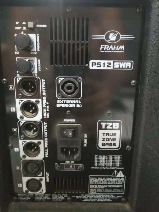 Subwoofer ativo PS 12 SWA Frahm - Foto 6