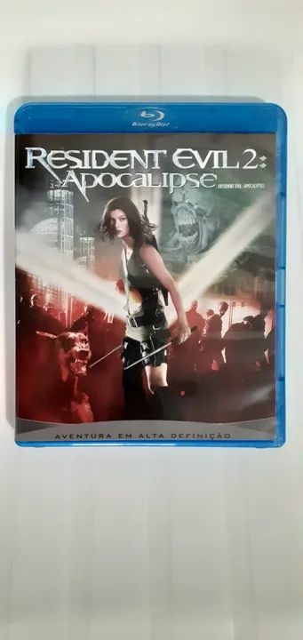  Filme Original Blu-Ray Resident Evil 2 Apolalipse.
