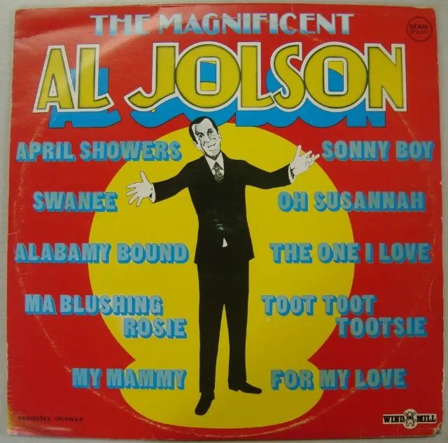 Lp Al Jolson 1977 The Magnificent, Disco De Vinil