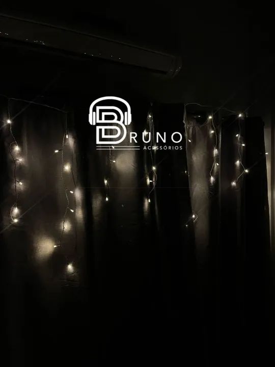 Cascata Led Branco quente 8 funções 3m - Foto 4