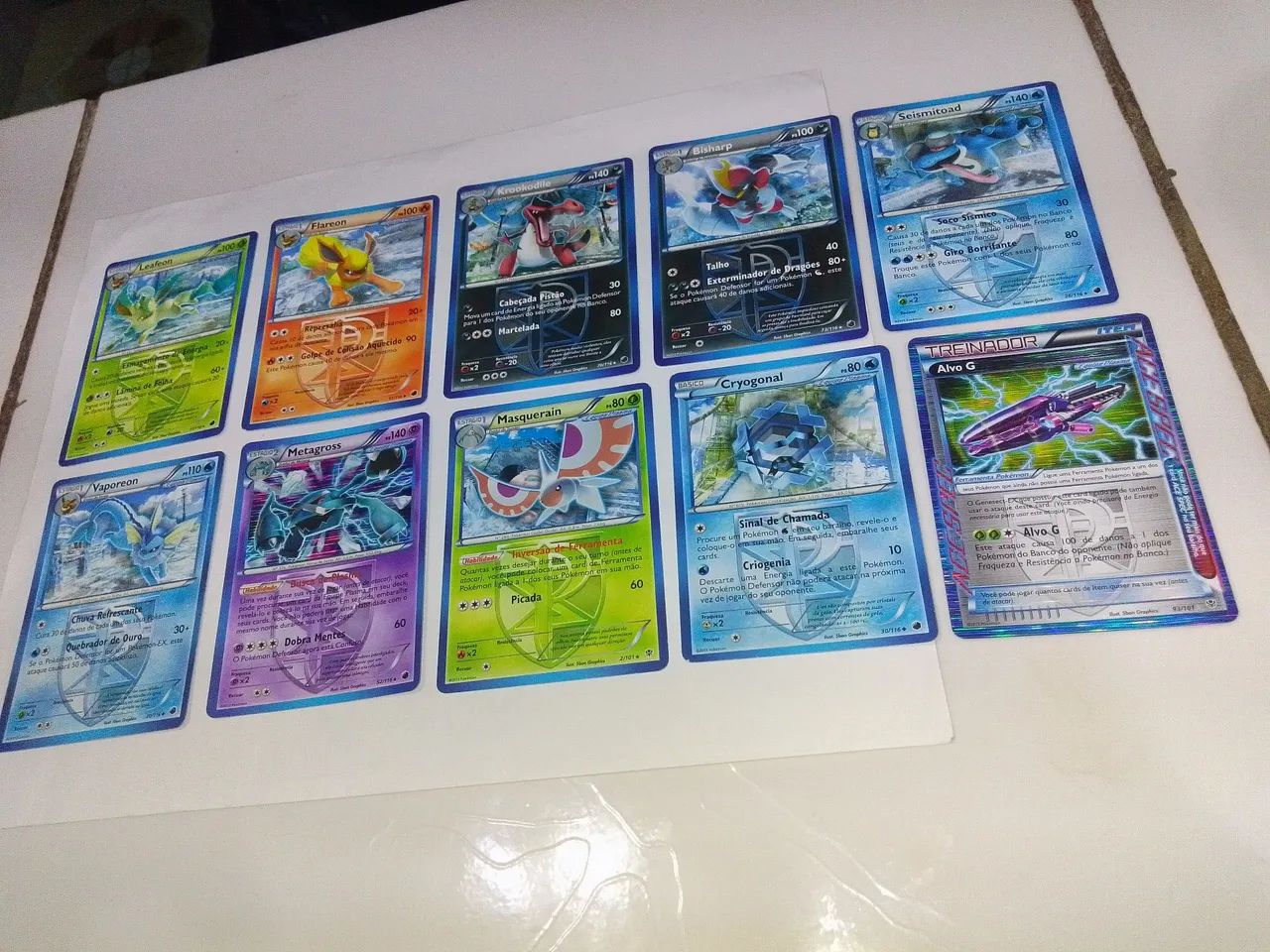 Lote de cartas pokémon original 10 unidades pra coleção  - Foto 3