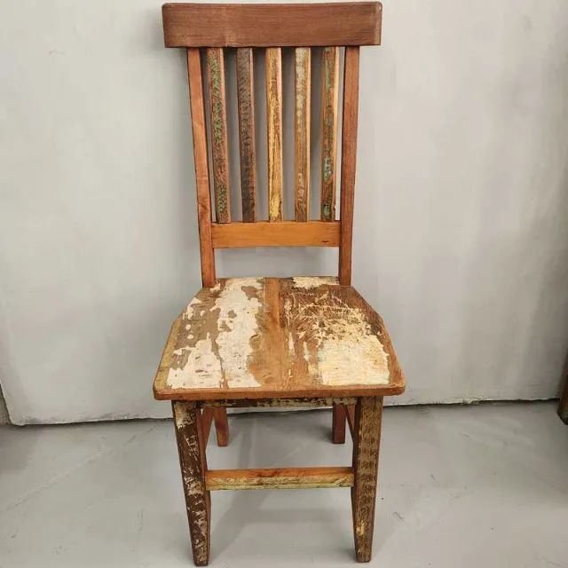 Cadeira Mineira Com Tinta Raspada