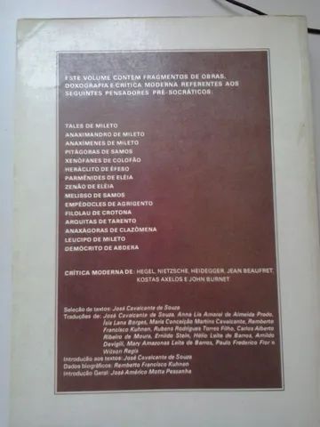 Livros- Filosofia Antiga - Pré-socráticos e Platão (autores) - Foto 2