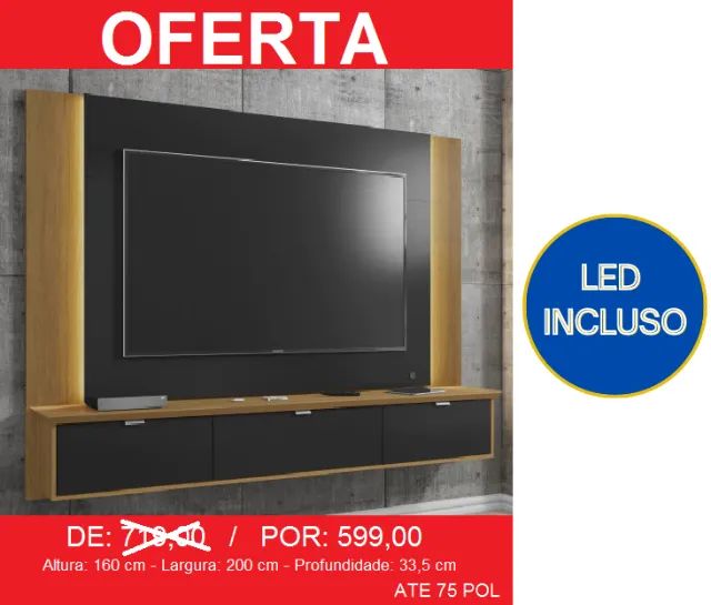 Painel para sala - a pronta entrega - Foto 2