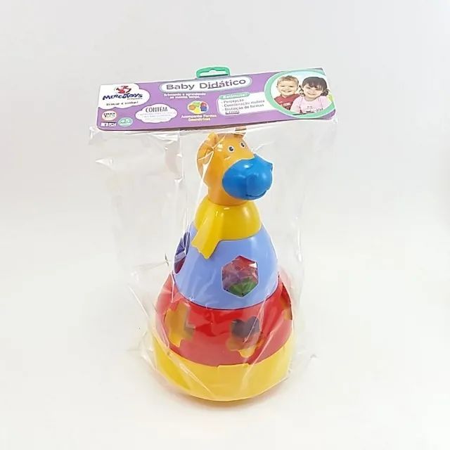 Hipopotamo Baby Didatico Na Solapa 30x15x15cm 6494207 297 - Foto 2