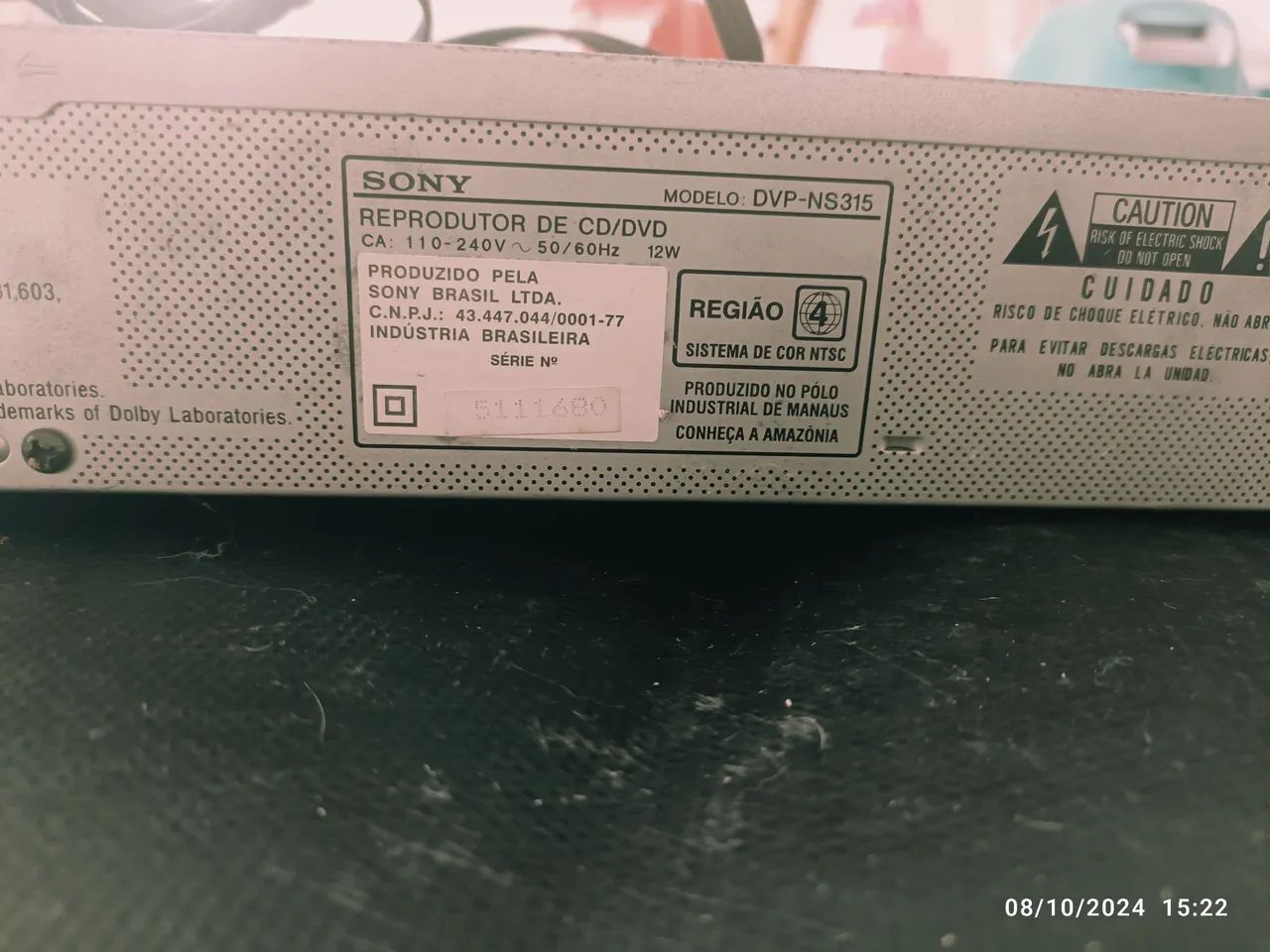 DVD Player Sony com Dolby Digital - Foto 2