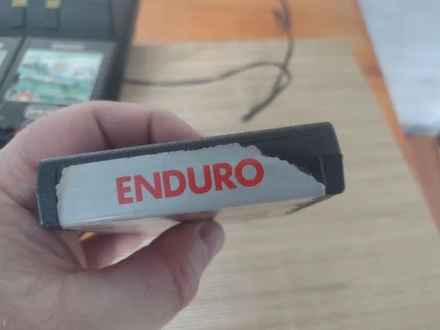Jogo Enduro (CCE) - Atari - Original - ( Não funcional) - Artigo p/ Coleç - Aceito olx pay - Foto 2