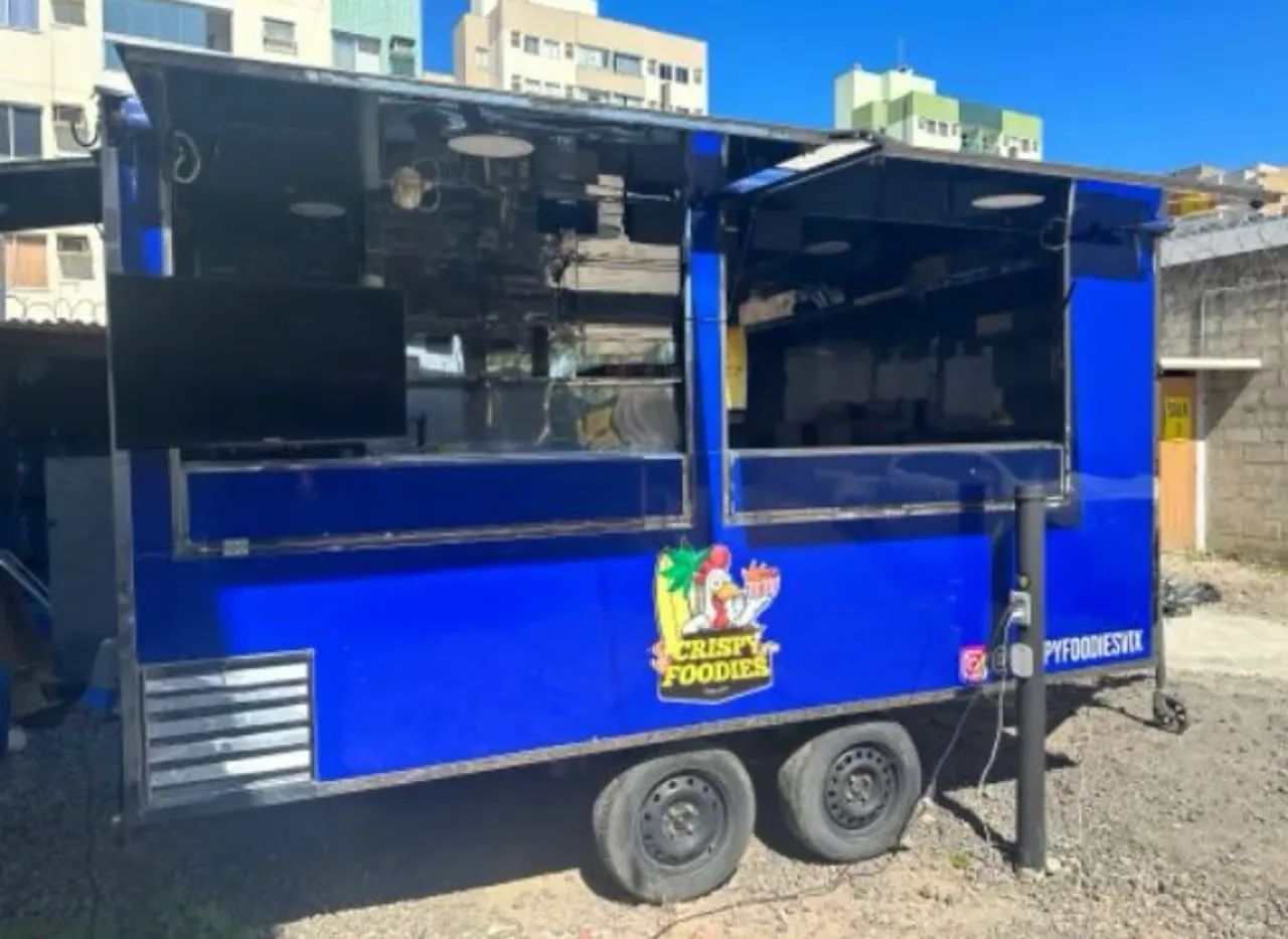 Trailer Premium Acm/Inox 4x4m Completo! Aceito Veículo. - Foto 5