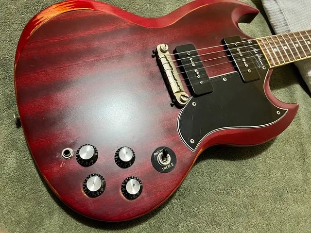 Vintage Sg Vs6mrma Mick Abrahams Signature