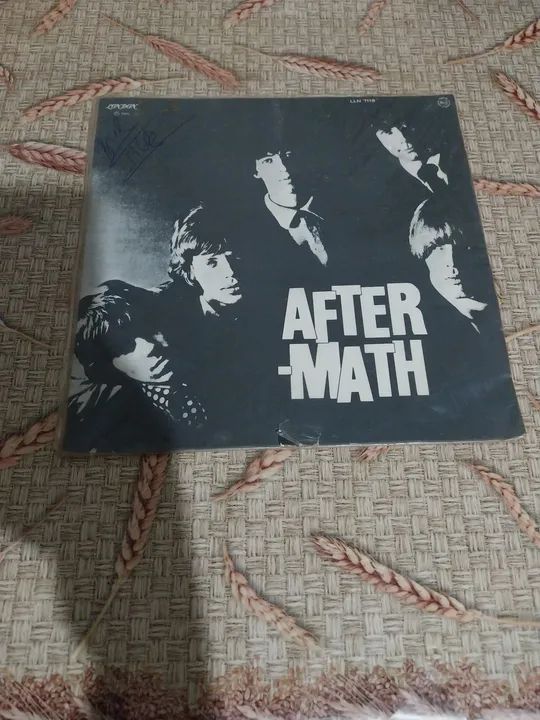 Disco de Vinil - Rolling stones -Aftermath mono capa sanduíche 100 reais 