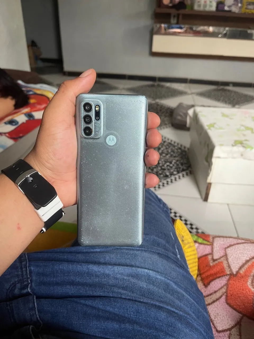 Motorola Moto G60 - 128GB - Cinza