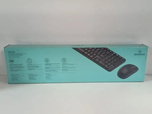 Kit teclado e mouse SEM FIO  Logitech NOVO - Foto 2