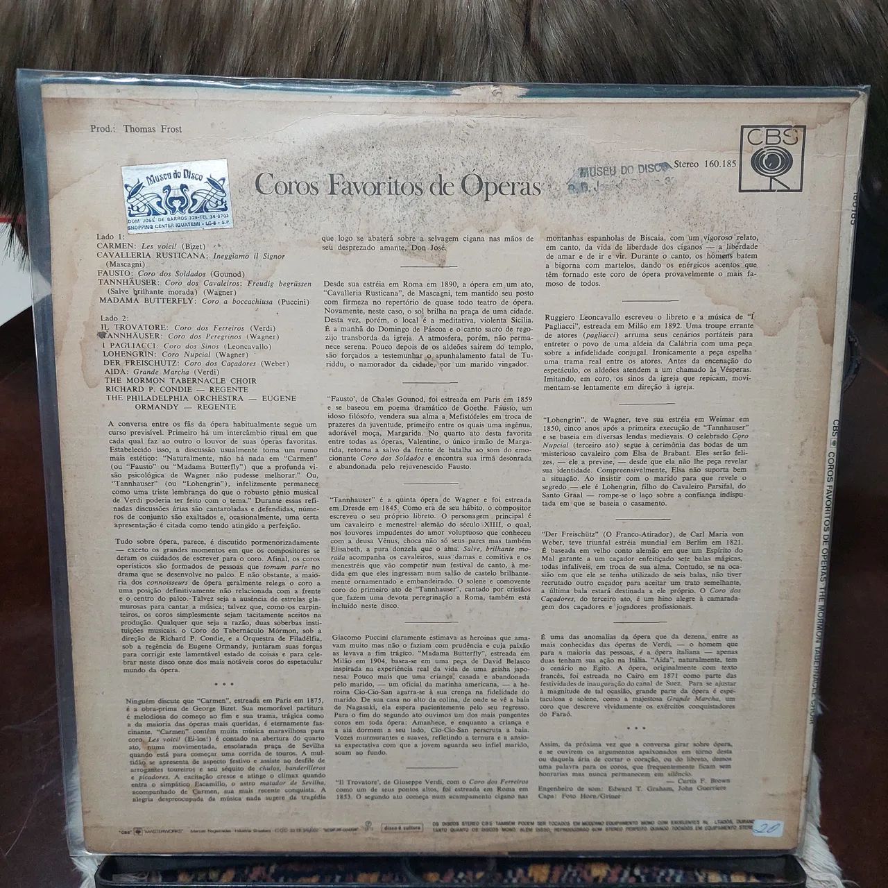 Diso Vinil Coro de Operas - Foto 3