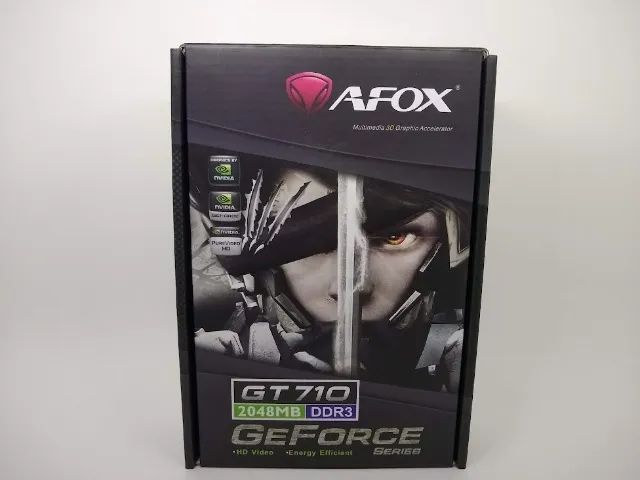 Caixa Vazia Placa Mãe: Afox Geforce Gt 710